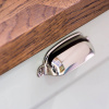 Bin Pull Newport - 96mm - Chrome