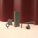 Toniton Circular Knob - Ash Green