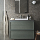 Toniton Circular Knob - Ash Green