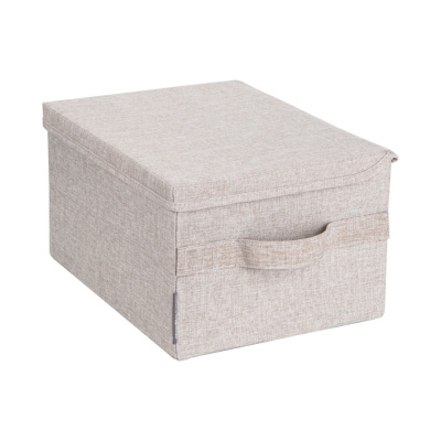 Storage box with lid - Beige in the group Storage / Show all storage / Storage Boxes at Beslag Online (510000-BO-V)