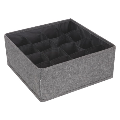 Storage box with 16-compartments - Grey in the group Storage / Show all storage / Storage Boxes at Beslag Online (510011-BO)