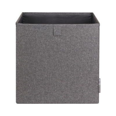 Storage box Cube - Grey in the group Storage / Show all storage / Storage Boxes at Beslag Online (510015-BO)