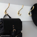 Hook Lagan - Polished Brass