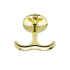 Hook Siljan - Polished Brass Hook Siljan - Polished Brass