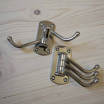 Hook Lyr - Polished Chrome