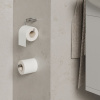 Toilet Roll Holder Stay - Brushed Stainless Steel