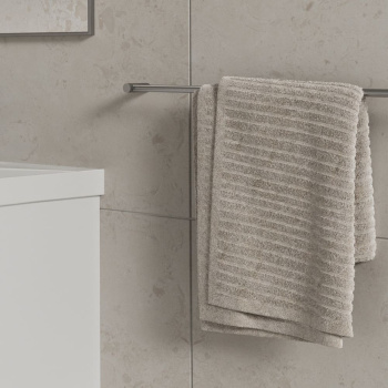 Towel Rail Stay - 600mm - Brushed Stainless Steel