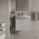 Towel Rail Stay - 600mm - Brushed Stainless Steel