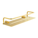 Shower Shelf Match - Polished Brass