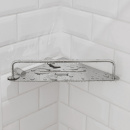 Corner Shelf Match - Polished Chrome