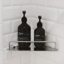 Corner Shelf Match - Polished Chrome