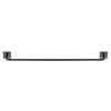 Base 200 Towel Rail - Matte Black