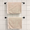 Base 200 Towel Rail - Matte Black