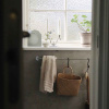 Base 100 Towel Rail - Chrome