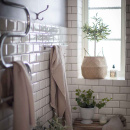 Base 200 Towel Rail - Chrome