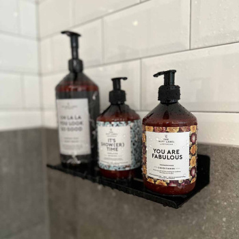 Shower Shelf Base - Matte Black