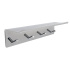Bathroom hook rack with shelf Base - Chrome Bathroom hook rack with shelf Base - Chrome