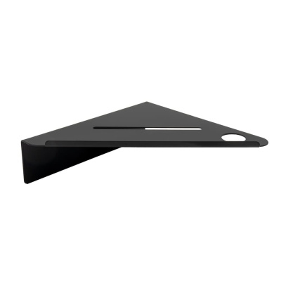 Shower shelf corner Base - Matte Black in the group Bathroom Accessories / Show all bathroom accessories / Bathroom Shelves at Beslag Online (606074-41)