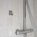 Razor Holder Base - Brushed Stainless Steel