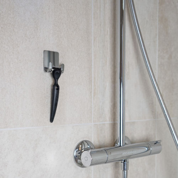 Razor Holder Base - Chrome