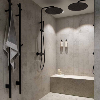Base Soap Pump Holder - Matte Black