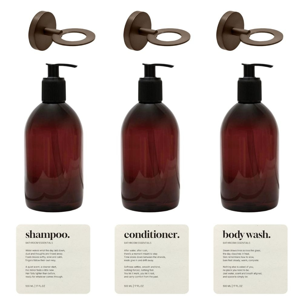 Shower Package Premium Calm - Burnished Brass