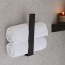 Towel Holder Base - Matte Black