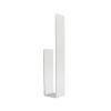 Towel Holder Base - Polished Chrome