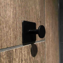 Towel Hook Base 210 1-Hook - Matte Black