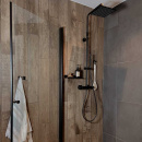 Towel Hook Base 210 1-Hook - Matte Black