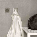 Towel Hook Base 210 1-Hook - Brushed Stainless Steel Finish