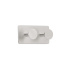 Towel Hook Base 210 2-Hook - Brushed Stainless Steel Finish Towel Hook Base 210 2-Hook - Brushed Stainless Steel Finish