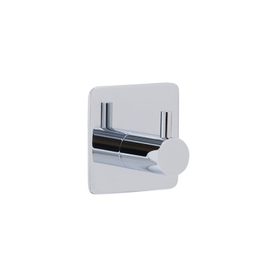 Towel Hook Base 220 1-Hook - Chrome in the group Bathroom Accessories / Show all bathroom accessories / Self Adhesive Hooks at Beslag Online (61602-21)