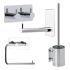 Bathroom Kit Base 220 - Chrome Bathroom Kit Base 220 - Chrome
