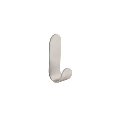 Single Hook Base - Brushed Stainless Steel in the group Bathroom Accessories / Show all bathroom accessories / Self Adhesive Hooks at Beslag Online (61625-21)