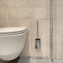 Solid Toilet Brush - Chrome