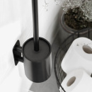 Solid Toilet Brush - Matte Black