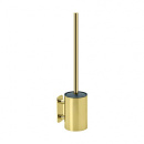 Solid Toilet Brush - Polished Brass
