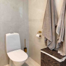 Solid Toilet Brush - Polished Brass