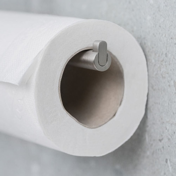 Toilet Roll Holder Flow - Brushed Nickel