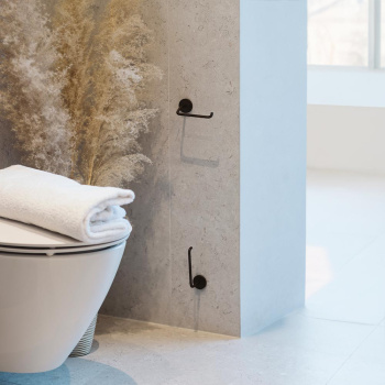 Toilet Roll Holder Calm - Burnished Brass
