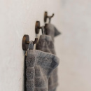 Single Hook Calm - Burnished Brass