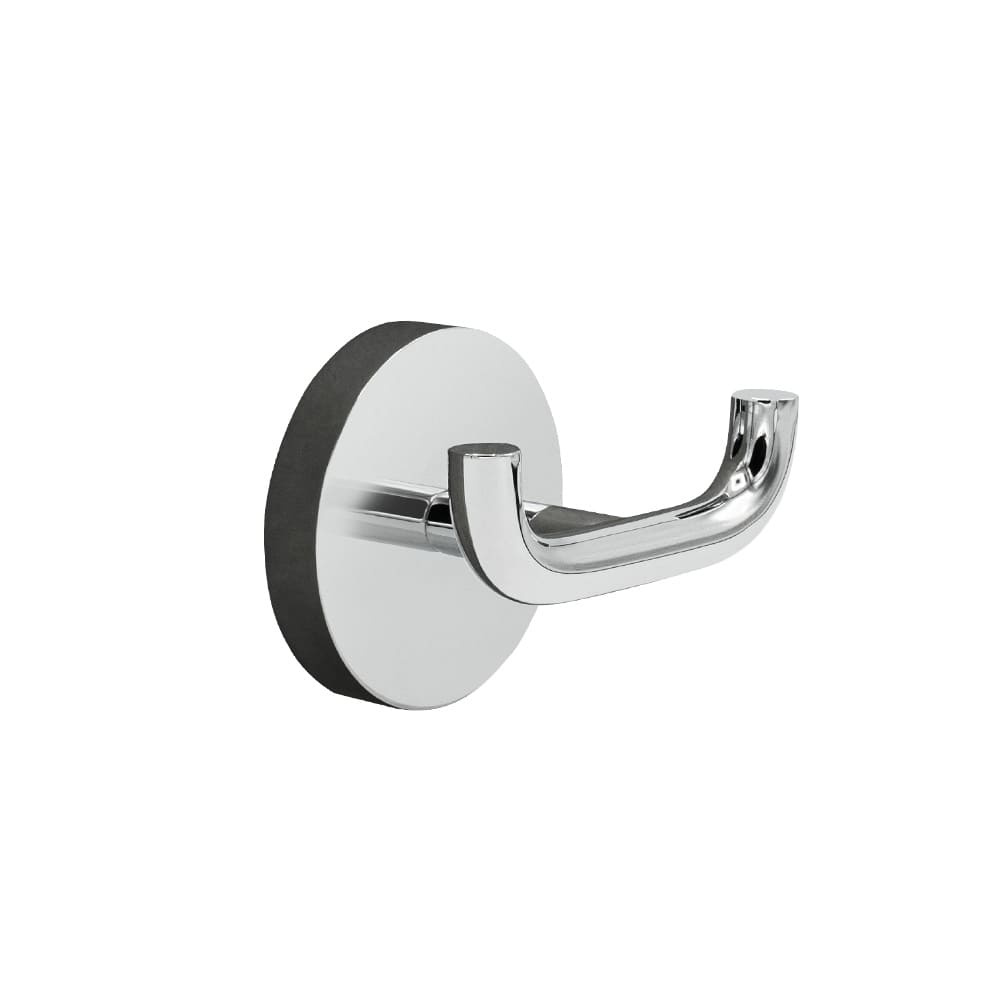 Double Hook Calm - Polished Chrome