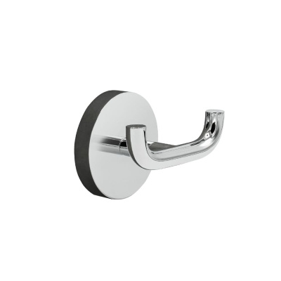Double Hook Calm - Polished Chrome in the group Bathroom Accessories / Show all bathroom accessories / Towel Racks at Beslag Online (620080-41)
