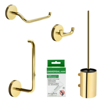 Bathroom Kit Calm - Polished Brass