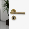 Door Handle Helix 200 - Scandinavian Standard - Antique Bronze