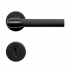 Door handle Helix 200 in black from Beslag Design