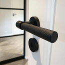 Door Handle Helix 200 - European Standard - Black