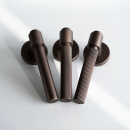Door Handle Helix 200 Stripe - Dark Bronze