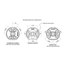 Door Handle Helix 200 Stripe - Dark Bronze